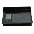 thumbnail image 4 of Multifunctional Desk Organizer, Pencil Storage Large Capacity Desk Holder With Clock Tidy  For Home Office School For Note Papers Business Cards, 4 of 8