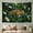 D, variant on XaaKee, Dark Emerald Canopy Tapestry, Wildlife Realism Jungle Landscape Wall Tapestry, High-Quality Polyester Bedroom Tapestry, 60x40Inch