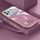 thumbnail image 1 of Funda De Chapado Ultrafina Phoen Para Iphone 13 12 11 Pro Max 6 6s 7 I8 7 + Plus X Xr Xs SE 2020 Doraemon Electroplate Cuadrado Cordón De Silicona Para Teléfono, 1 of 4