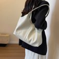 thumbnail image 4 of Bolso de mano Btafrte retro Otoño E Invierno Gran Capacidad blanco, 4 of 9