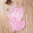 thumbnail image 3 of ZAXARRA Women 2PCS Lingerie Loose Sling Top Short Elastic Band Pants Set, 3 of 6