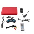 thumbnail image 2 of Lecteur DVD Portable avec Grand Écran Pivotant, 806 Lecteur DVD Mobile 1500mAh Rechargeable, Supporte Synchronisation TV, Carte SD, USB, Sans Région, Télécommande, Voiture, Formats Multi-Disques, 2 of 8