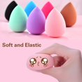 7pcs Makeup Sponge Blender Set in Different Colors, Latexfree Blender