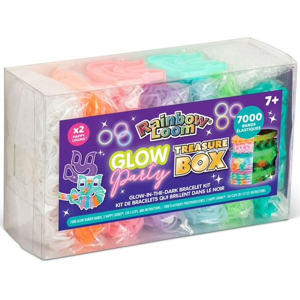 Rainbow Loom® Glow-in-The-Dark Treasure Box - Friendship bracelet