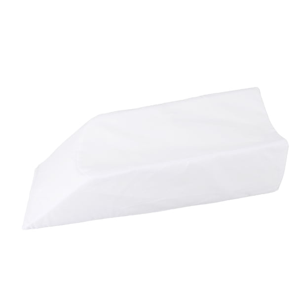 Almohada De Cuña Para Elevar Las Piernas, Almohada Para Elevar Las Piernas Para Dormir, Transpirable, Fácil De Usar, Blanca, , Extraíble Para Soporte De Rodilla