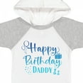 thumbnail image 4 of Inktastic Blue Happy Birthday Daddy Boys or Girls Baby Bodysuit, 4 of 5