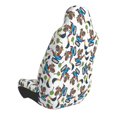 thumbnail image 2 of Wukai Funny Excavator Full Set Car Seat Covers with Soft Padding Universal Auto Front Seats Protector and Cushion Mat, 2 of 5