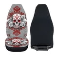 thumbnail image 6 of XYZCANDO Skull Rose Car Seat Covers Interior Decor Washable Auto Seat Covers Vehicles Seats Vehicle Interior, Anti-Slip Decorative SUV Van, 6 of 10