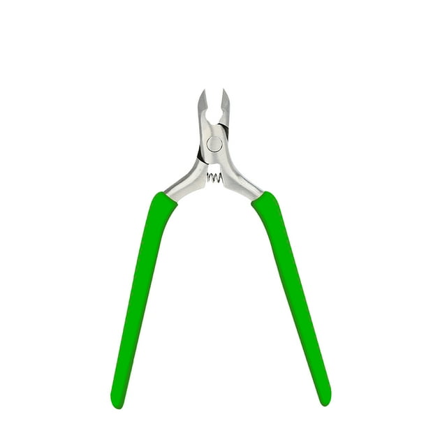 Minnieouse Manicura Uña Toenail Cuticle Nipper Tijeras Removedor de piel muerta Mango de silicona Antideslizante Pedicura profesional Juegos de manicura Verde Minnieouse CE015810-07