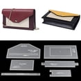 thumbnail image 1 of Bolsa de Acrílico de 6 Piezas Hugo para Fabricación de Bolsos de Cuero Plantilla de Acrílico Transparente, 1 of 10