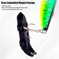 thumbnail image 5 of Summercome Hook Keeper for Fishing Rod, Magnetic Fishing Hook Keeper, Fishing Bait Holder with 2 Sizes Rubber Rings, Fishing Hook Holder Quick Installation, 5 of 7