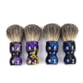 thumbnail image 2 of Brocha de afeitar para barba, mango de plástico, brocha para bigote para hombre húmedo TFixol Brocha de afeitar, 2 of 7