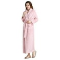 thumbnail image 1 of a.Jesdani Peignoir Long pour Femmes en Molleton Peluche Doux Peignoir de Nuit Pyjama pour Dames Tenue de Nuit Robe de Chambre, 1 of 6