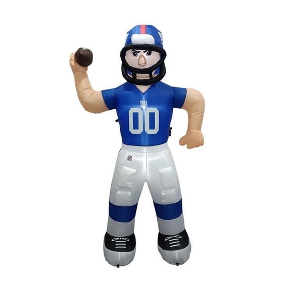 Logo Brands  York Giants 7 ft. Yard Inflatable Mascot
