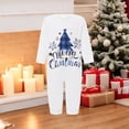thumbnail image 2 of Christmas Pjs for Family Matching Sets Holiday Party Pajamas Loungewear Cute Funny Plaid Xmas Tree Family Photo Outfits, 2 of 6