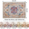 thumbnail image 2 of Vintage Area Rug x Washable Living Room Rug Indoor Print Accent Rugs for Bedroom Distressed Thin Throw Rugs Carpet for Living Room Kitchen Entryway, 2 of 7
