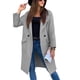 thumbnail image 1 of Abrigo De Longitud Midi Con Botones, Chaqueta De Abrigo De Longitud Midi Con Cuello Vuelto De Color Puro A La Moda Suave Para Mujer Para Invierno ANGGREK JE1711, 1 of 5