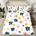 thumbnail image 2 of Castle Fairy Chic Flowers 4pcs Bed Sheets for Female Men Women,Spring Garden King Sheets,Floral Blossoms Super Cozy Sheet Set,Breathable Home Decor, 2 of 7