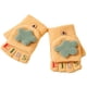 thumbnail image 1 of Guantes convertibles con parte superior abatible para niños, manoplas de punto cálidas sin dedos para niños y niñas de 4 a 12 años, 1 of 5