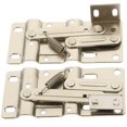thumbnail image 1 of 2pcs Tip-out Tray Hinges 45 Degree Pivot Hinge Tip Out Tray Self Closing Hinges, 1 of 4