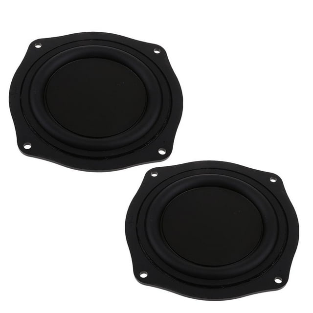licencia de de Woofer Pasiva de Vibratoria de de 2 Piezas de 4 Pulgadas CUTICAT Membrana vibratoria de altavoz