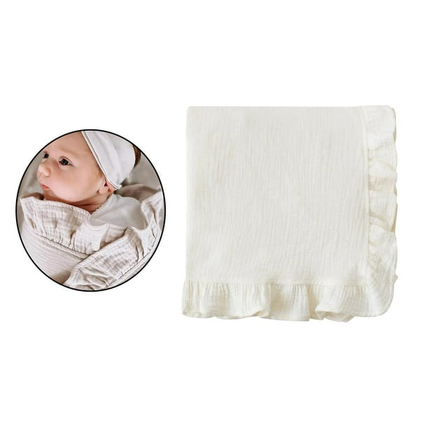 Manta transpirable para bebé, manta para gatear, manta para aire acondicionado, de dormir de , manta de recepción para regalos de Hugo Manta envolvente