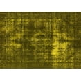 thumbnail image 1 of Ahgly Company Machine Washable Indoor Rectangle Oriental Yellow Industrial Area Rugs, 4' x 6', 1 of 4