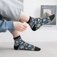 thumbnail image 2 of Fuzoiu Winter Animal Friends Print Adult Socks, Crew Moisture-wicking Socks, Unisex Cushion Crew Socks,Casual Sports Ankle Socks, 2 of 7