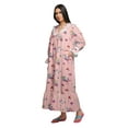 thumbnail image 2 of Moomaya Printed Nightdress For Ladies Cotton Ruffled Border Nursing Nightwear, 2 of 5