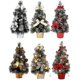 thumbnail image 5 of 40cm Artificial Tabletop Christmas Tree Mini Xmas Decoration Tree With Led Light Decoration For Christmas Day(gold), 5 of 5