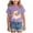 Purple, variant on Ulanda Funny Vintage Pink Santa Claus Pink Christmas Christmas Shirts for Kid (Blue, 13-14 Years)