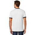 thumbnail image 2 of Mens Ford Mustang Who's The Boss 100% Cotton Ringer Tee Shirt, 2XL White/Black, 2 of 5