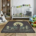 thumbnail image 3 of WOBOGO The Graveyard Of Horrors Baby Playmats Extra Large Waterproof Rollable Activity Pads for Toddlers 50×50inch, 3 of 7