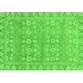 thumbnail image 1 of Ahgly Company Indoor Rectangle Abstract Green Modern Area Rugs, 2' x 4', 1 of 4