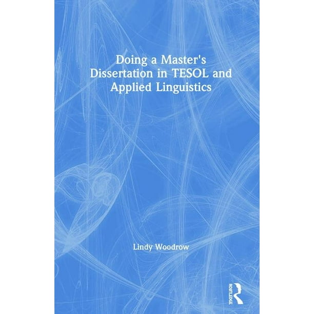 Master thesis in linguistics