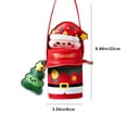 thumbnail image 3 of Ganfancp Bolsa de Regalos de Navidad Caja de Regalos de Nochebuena Caja de Embalaje de Piel de Fruta de Navidad Pequeña Bolsa de Regalos de Caramelos para Niños Ofertas Del Día X1 Bolsa de Regalo, 3 of 6
