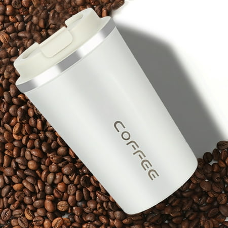 

Xewsqmlo 380ml/500ml Automobile Mugs Leakproof Travel Cup Environmentally for Home Office