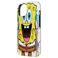thumbnail image 2 of Funda para iPhone 14 de Bob Esponja con Salpicaduras de Pintura, 2 of 3