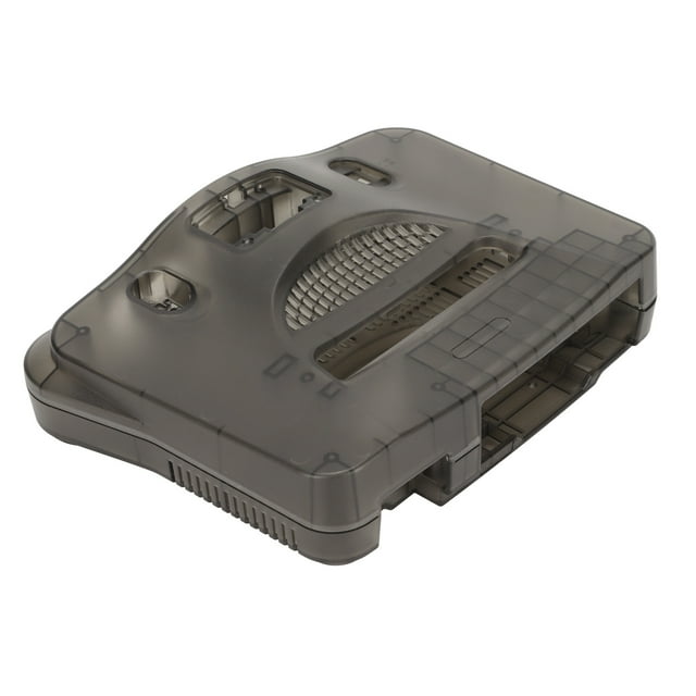 Coque de Remplacement pour Console de Jeu Vidéo Rétro, Coque Protectrice Haute Résistance Translucide Noire Résistante à l'Usure pour Console de Jeu Vidéo Rétro