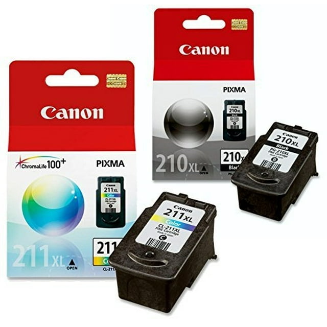 Paquete de tinta Canon PG-210 XL y CL-211 XL para MP495