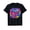 Black-37, variant on Retro 1980's Colorful Totally 80's Funny 80 Rave Theme Party T-Shirt