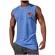 thumbnail image 1 of Hombres Sudadera Casual Cuello Redondo Tanque Deportivo sin Mangas, 1 of 4
