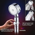 thumbnail image 5 of High pressure shower head, hand held shower head with on/off button, 5 of 5