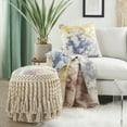 thumbnail image 5 of Nourison Life Styles Hand Stitched Tiedye Multicolor 22"X22" Throw Pillow, 5 of 6