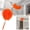 Orange, variant on NUOKO Microfiber Duster Duster Mop with Extension,Dust Mop Reusable Fan Cleaning Tool for Home, Car, Office, Blades, Windows, Glass Furniture,Rose Red Reusable Dust Remover Wand