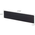 thumbnail image 7 of Yamazaki Home  Wall-Mounted Magnet Board, Steel, Holds 4.4 lbs - L 0.6 x W 27.6 x H 5.9 inches Black, 7 of 7
