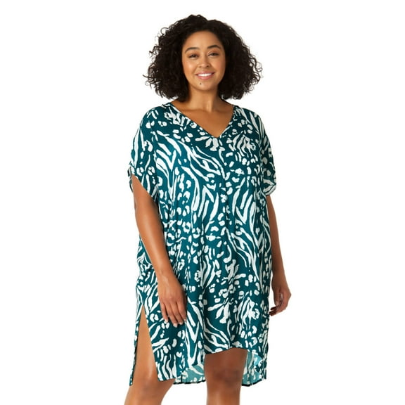 Anne Cole Plus - Women's Easy Tunic Swimsuit Cover Up