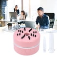 thumbnail image 1 of Table Dust Cleaner, High Efficiency Multipurpose Cordless Low Noise Desktop Cleaner USB Charging  for Household Pink,Blue, 1 of 7