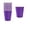 b, variant on Moonsky Purple Theme Party Tableware Set, Thickened Paper Plates Cups and Tablecloth for Festival Celebration