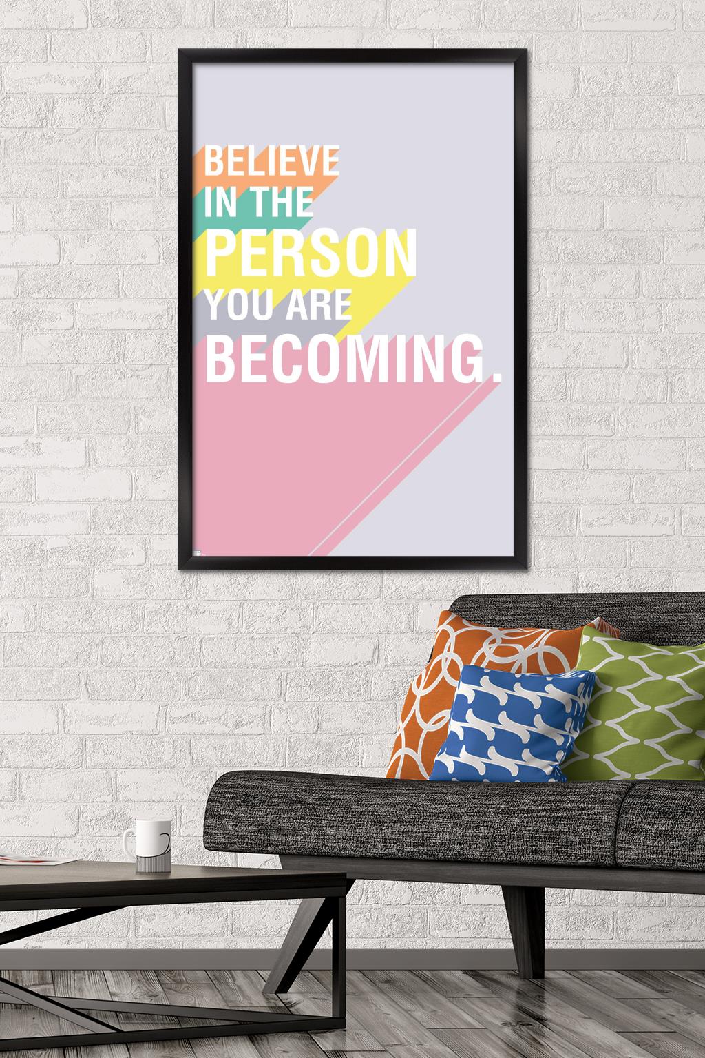 Jenny Redman - Believe Wall Poster, 22.375" x 34", Framed